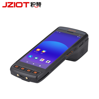 JZIOT SDK dotato di laser portatile wireless 1D 2D portatile Android NFC PDA scanner a codice a barre con stampante