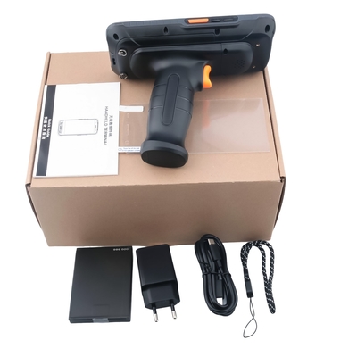 Pda Handheld Android RFID Reader 1d 2d Barcode Scanner e Screen Reader con USB 400g
