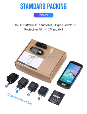 Mobile Terminal Custom Android Pda 4G LTE Wifi 1d 2d Barcode Scanner Pda