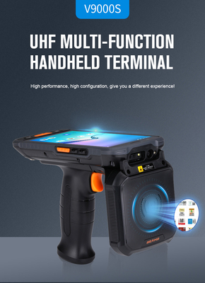 Fabbrica fornitura diretta UHF 860-960MHz Nero ABS Reader Sistema RFID PDA portatile per la gestione dell'inventario