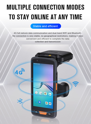 Fabbrica su misura Android 11 4g Rfid impermeabile terminale dati mobile industriale portatile robusto Pdas